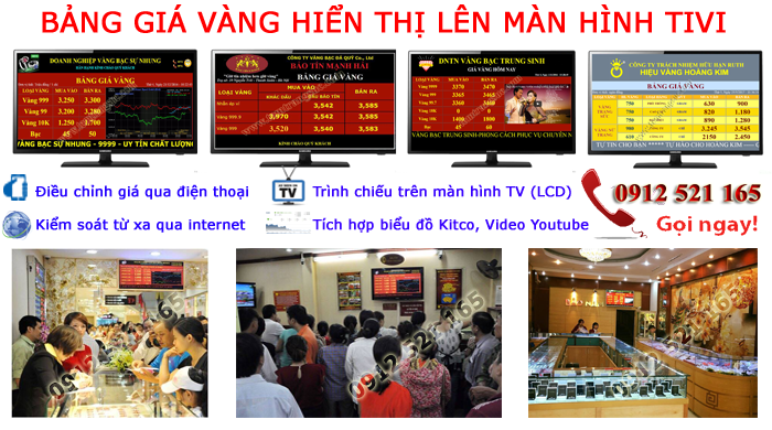 Bảng tỷ giá vàng thông minh